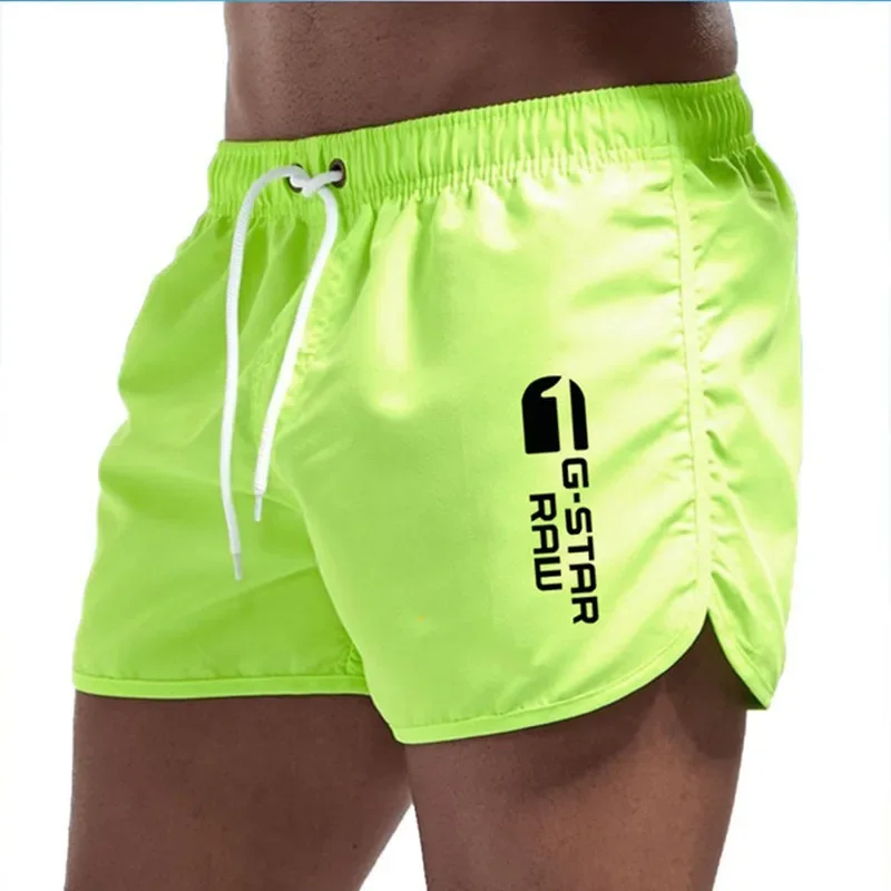Sports Shorts Men's summer surfboard colorful swimwear sexy beach