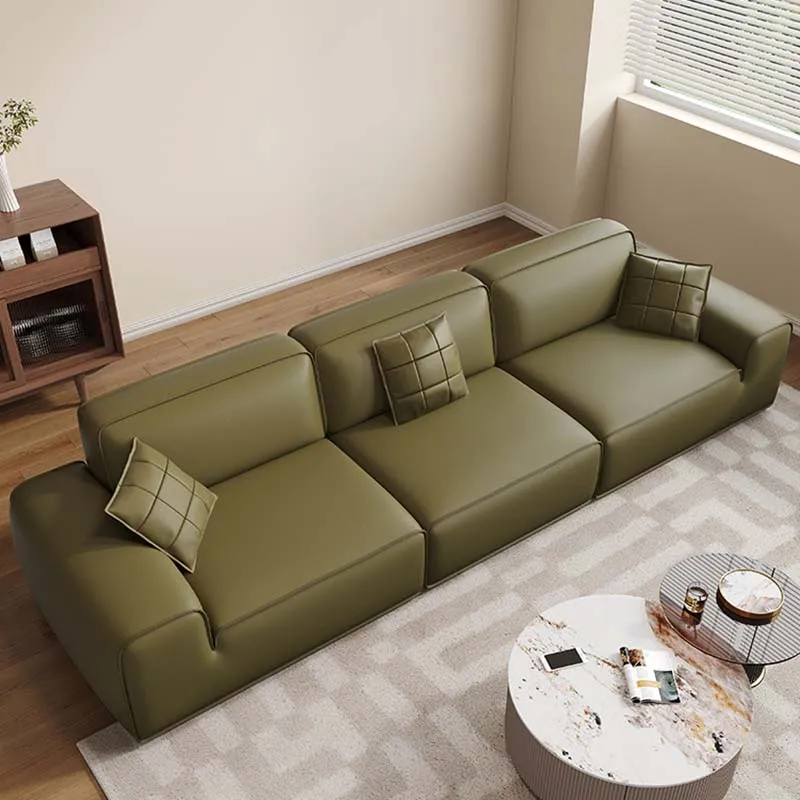 Minimalist Italian Sofas Living Room Luxury Modern Elegant Sofa Comfortable Lounge Salon Canape De Luxe Moderne Home Decor