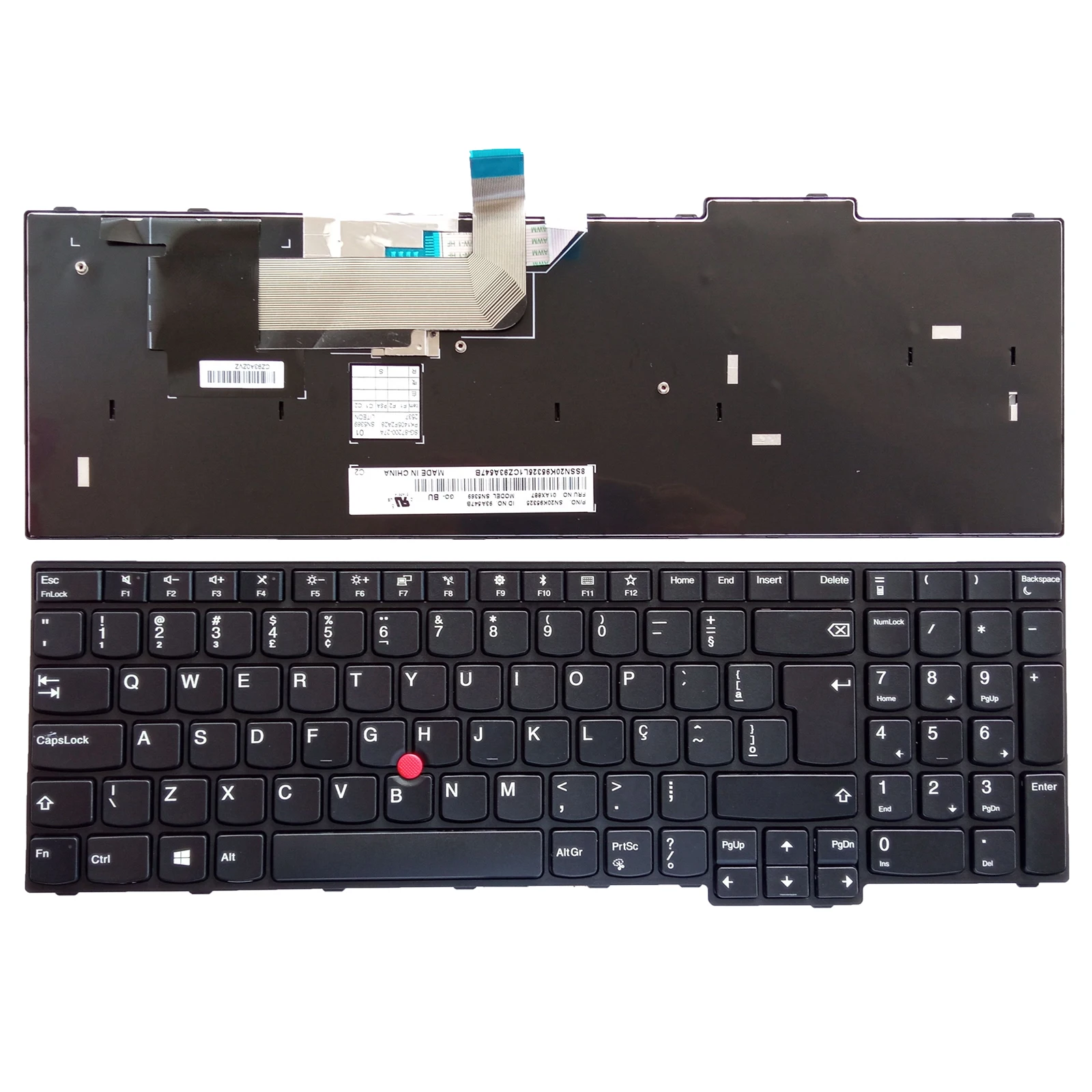 

BR Brazi NEW For Lenovo Thinkpad E550(20EV 20EW 20DF 20DG 20E0) Keyboard