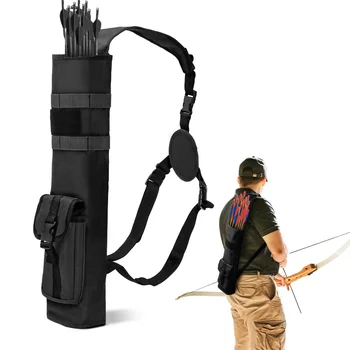 Archery Quiver for There-point Formula, Multifunctional Archery Quiver with Adjustable Strap and Pockets , Tactical Arrow Holder 1