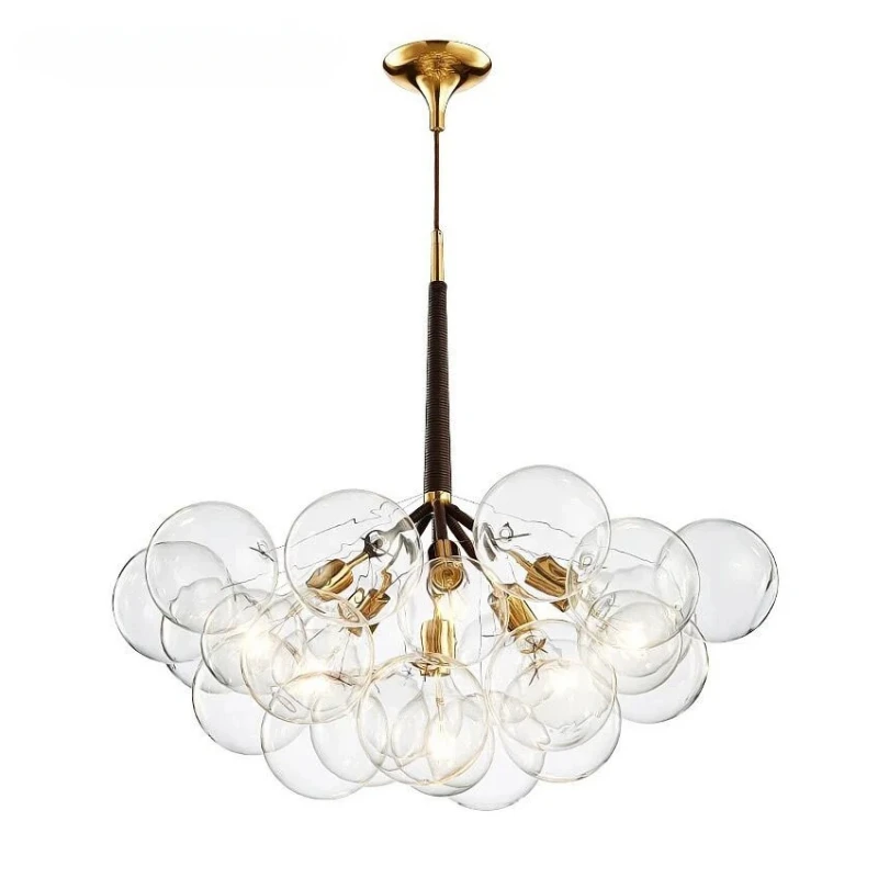 

Индивидуальные Пузырьковые люстры, Высококачественная фурнитура, стеклянный шар, подвесной светильник, украшение для спальни, фотолампа