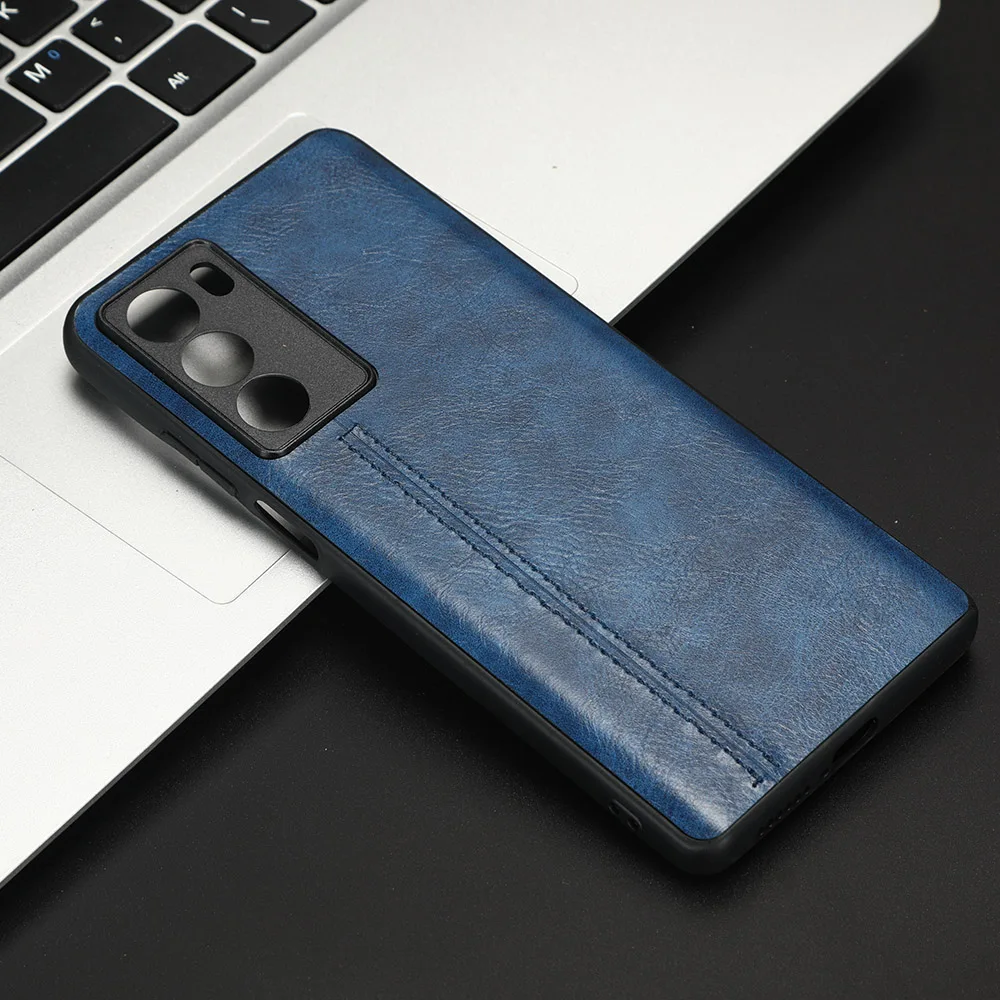 Luxurious PU Leather Soft Edge Phone Cover for Motorola Moto G200 5G