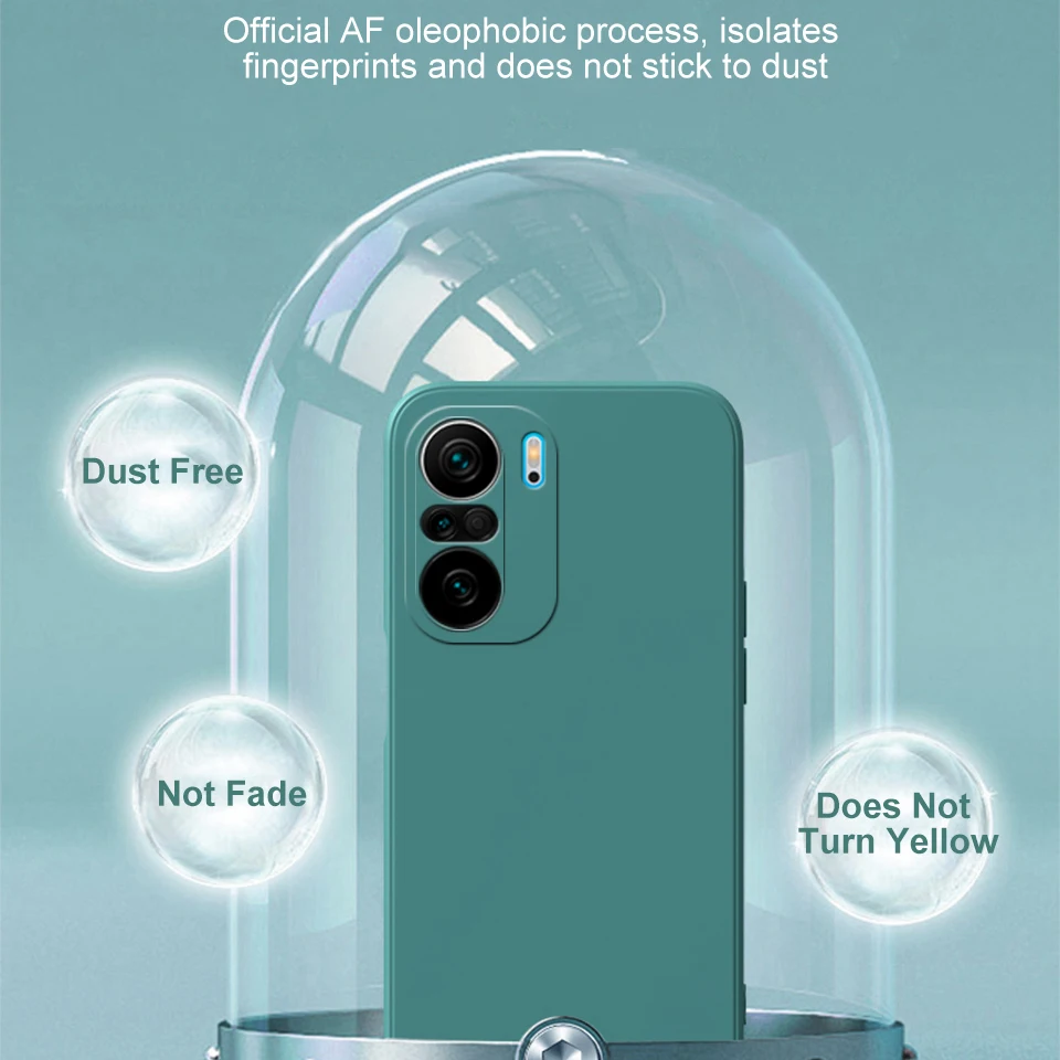 Custodia In Silicone Per Xiaomi Mi 11i 5G - Cover Antiurto Con Angoli Rinforzati - Bumper Colorato Morbido