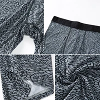 Jambe longue 3 pièces Pack hommes culottes Polyester sous-vêtements mâle marque Boxer et caleçon pour Homme Lot luxe ensemble Sexy Shorts Slip 3