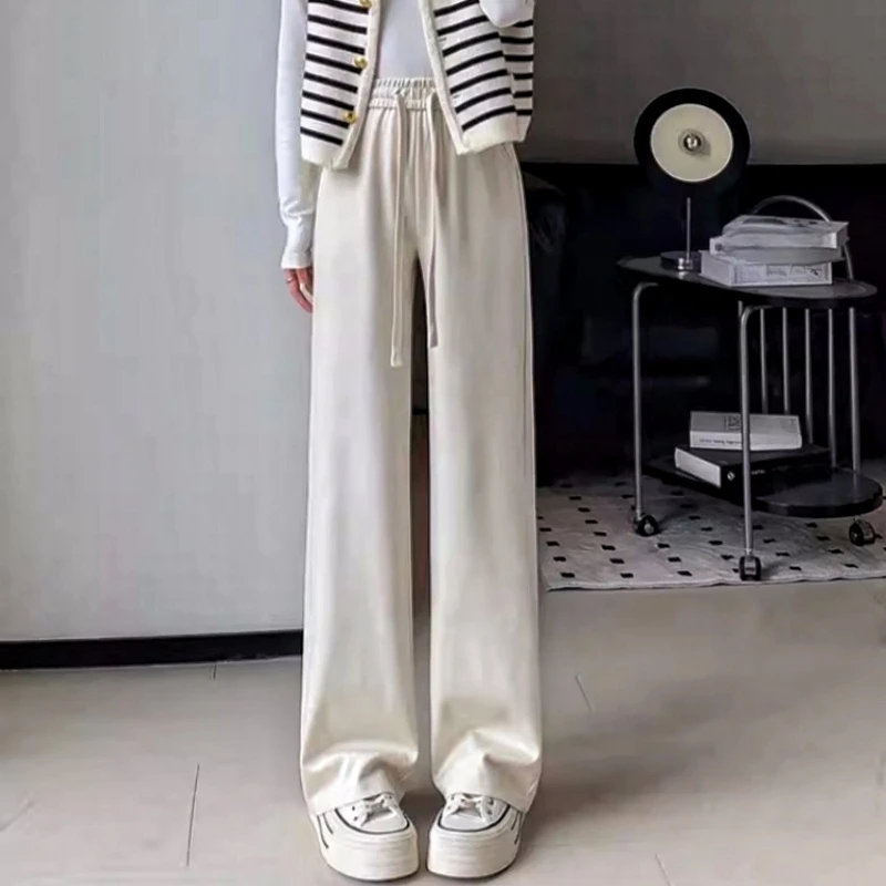 New two piece Set Korean Popular Clothes Knitwear Sweater Cardigan Vest Long Sleeve Tops T-Shirt&Blouse Pants Sets Women's Suit