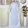 110716-53f223.jpg Nouveau Ramadan coton robe femmes recueillir taille Double chapeau Abaya femmes musulmanes ample Maxi caftan dubaï turquie Islam vêtements de prière