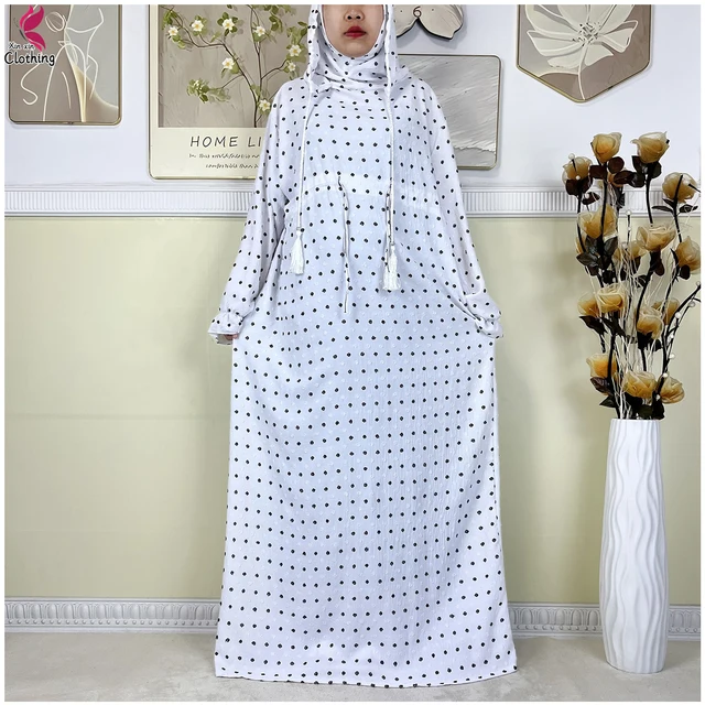 110716-53f223.jpg Nouveau Ramadan coton robe femmes recueillir taille Double chapeau Abaya femmes musulmanes ample Maxi caftan dubaï turquie Islam vêtements de prière