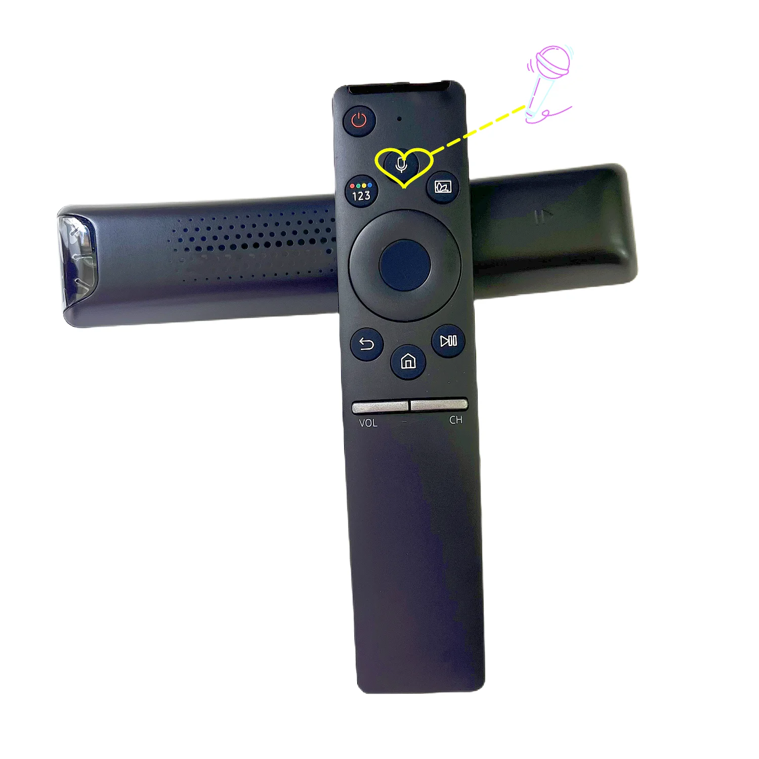 Nuovo Telecomando Vocale Per Samsung Qn82Q6Fnafxza, Muslimb, Muslimah, Muslimsmart Qled 8K 4K Tv