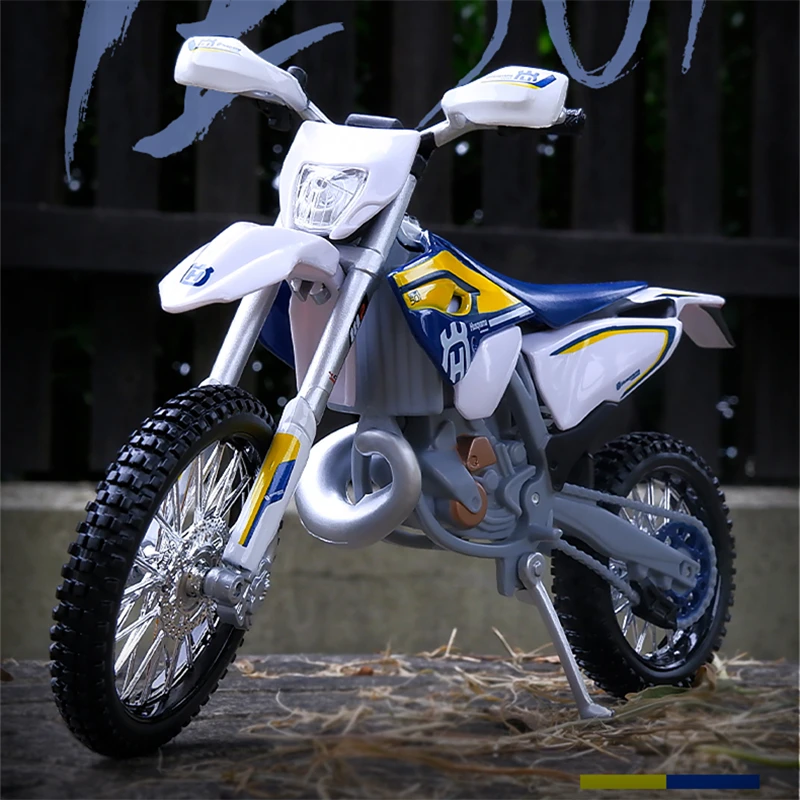 1/12 Husqvarna FE 501 Cross-country Motorcycle Model Alloy Simulation Metal Racing Street Motorcycles Model Collection 4