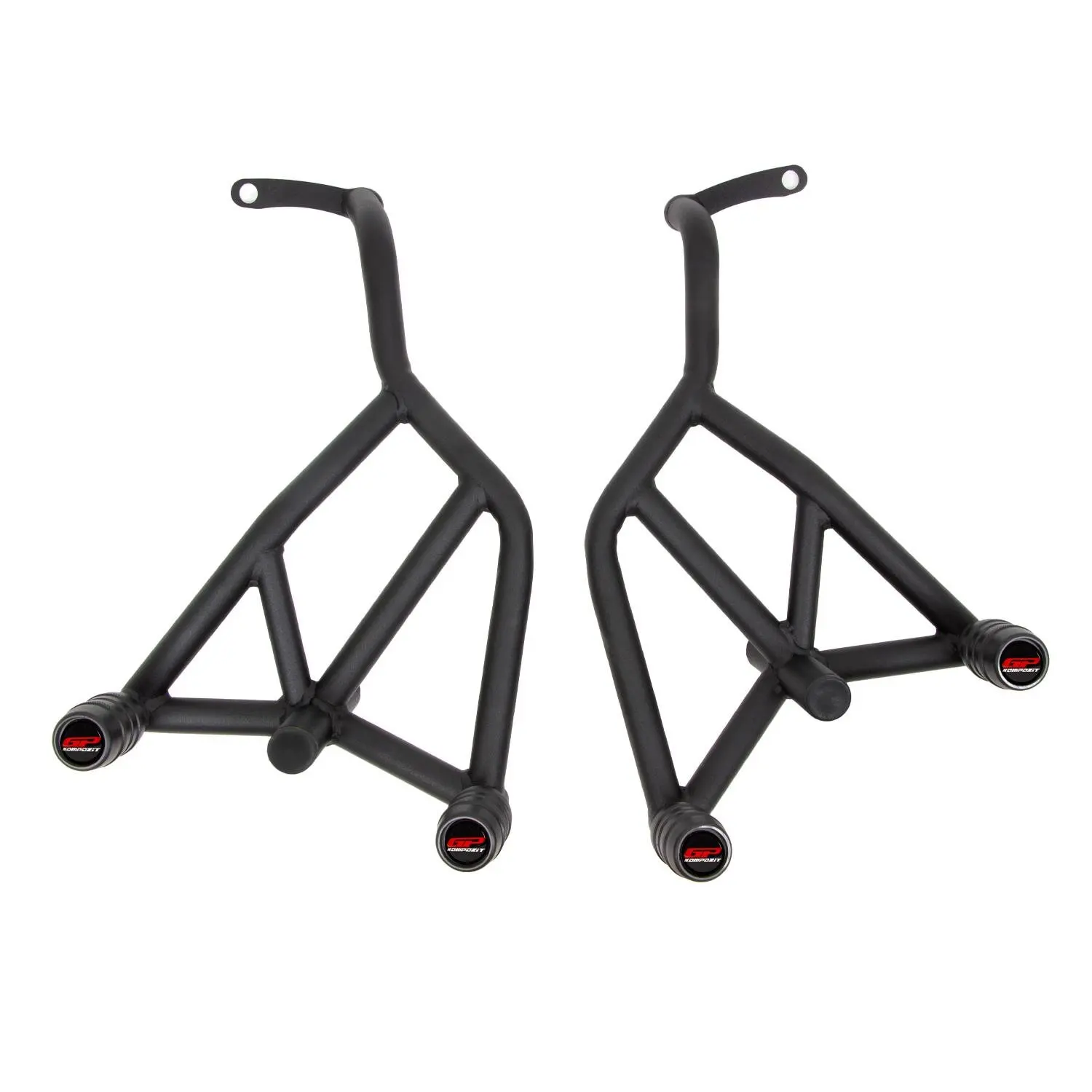 GP Kompozit For MT 07 2014 2023 Compatible Crash Bar Black Engine Guard