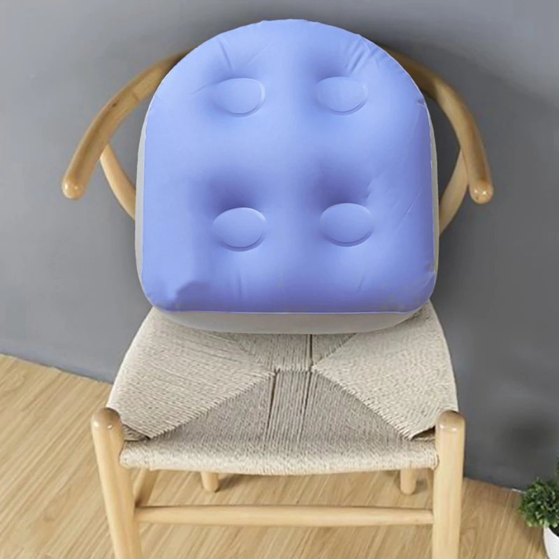 PVC Spa Booster Seat Soft Water Air Inflatable Hot Tub Cushion Pad Black PVC Spa Booster Seat Soft Water/Air Inflatable Hot Tub 5