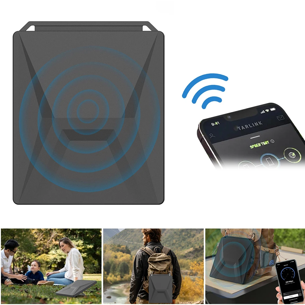 Silicone Protective Case Waterproof Outdoor Portable Case Anti-Drop for Starlink Mini Dish Accessories starlink protective cover