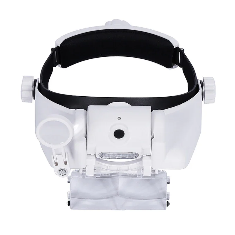 LED Headband Magnifier Glasses for Jewelry Watch Repair