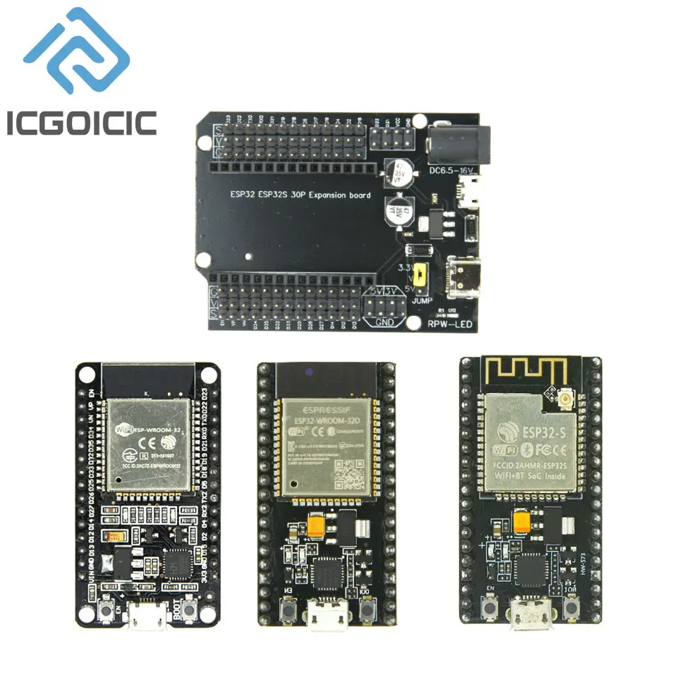 ESP32-Development-Board-WiFi-Bluetooth-compatible-Ultra-Low-Power ...