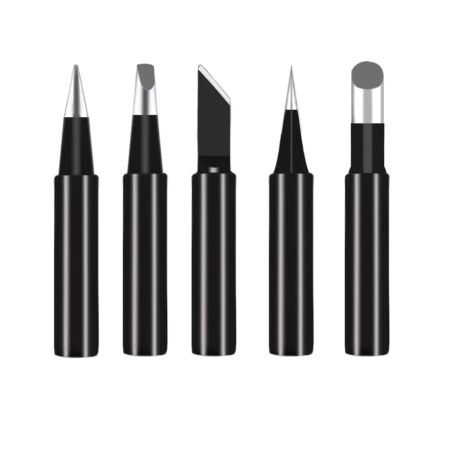 10PCS SET soldering iron Tips 900M T for Hakko 933.376.907.913.951 898D 852D 852D Soldering Rework Station