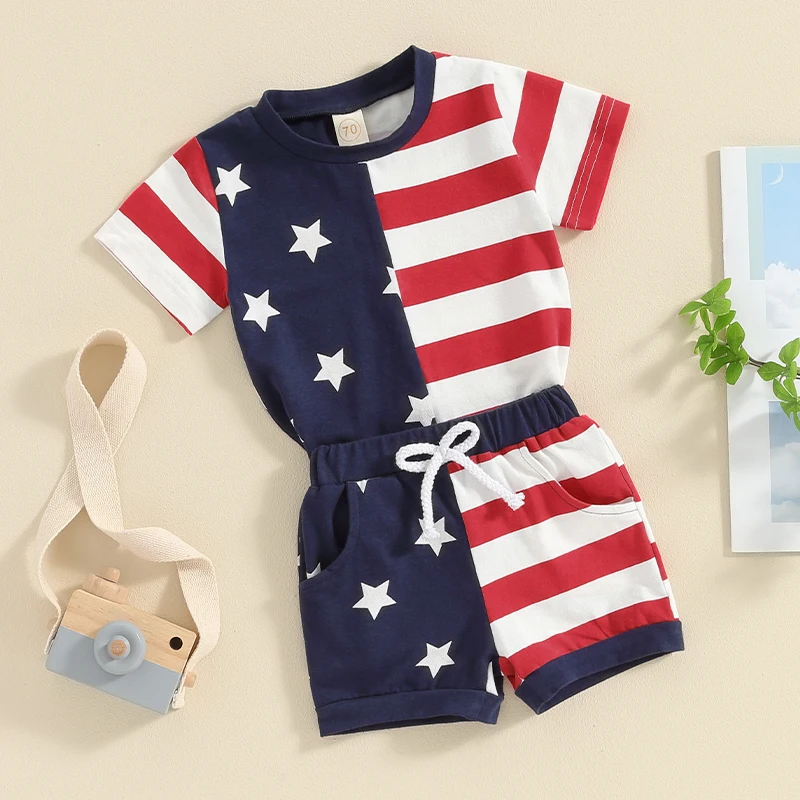 4th Of July Toddler Boy Outfit 4th Of July Baby Boy Outfit 6M 12M