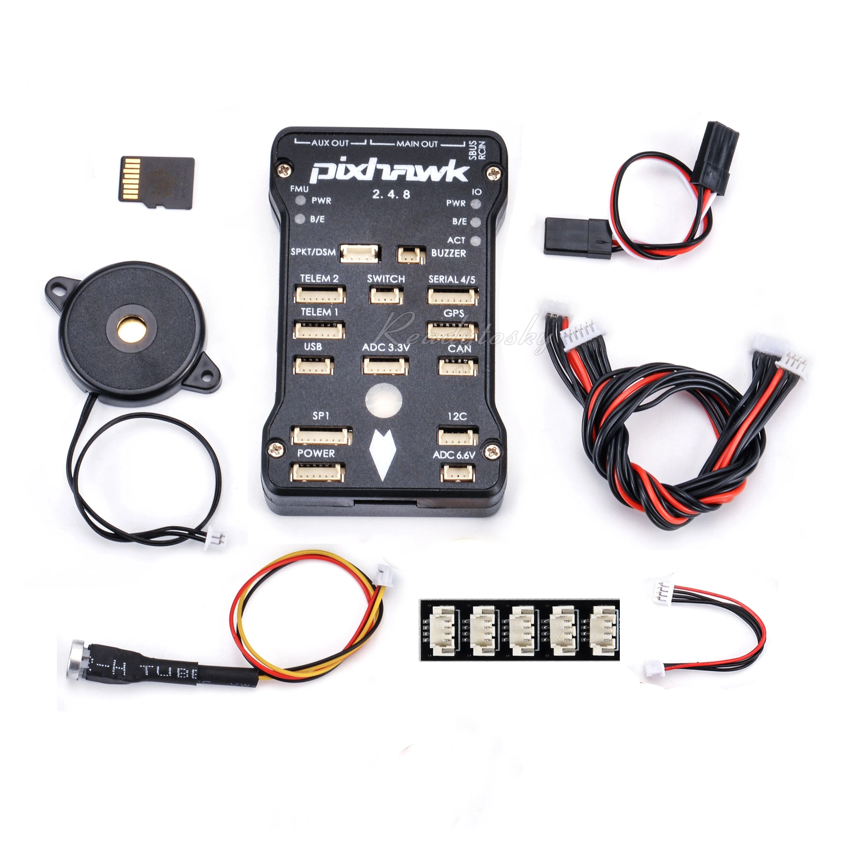 Pixhawk PX4 PIX 2.4.8 32 Bit Flight Controller Autopilot w 4G SD Safety