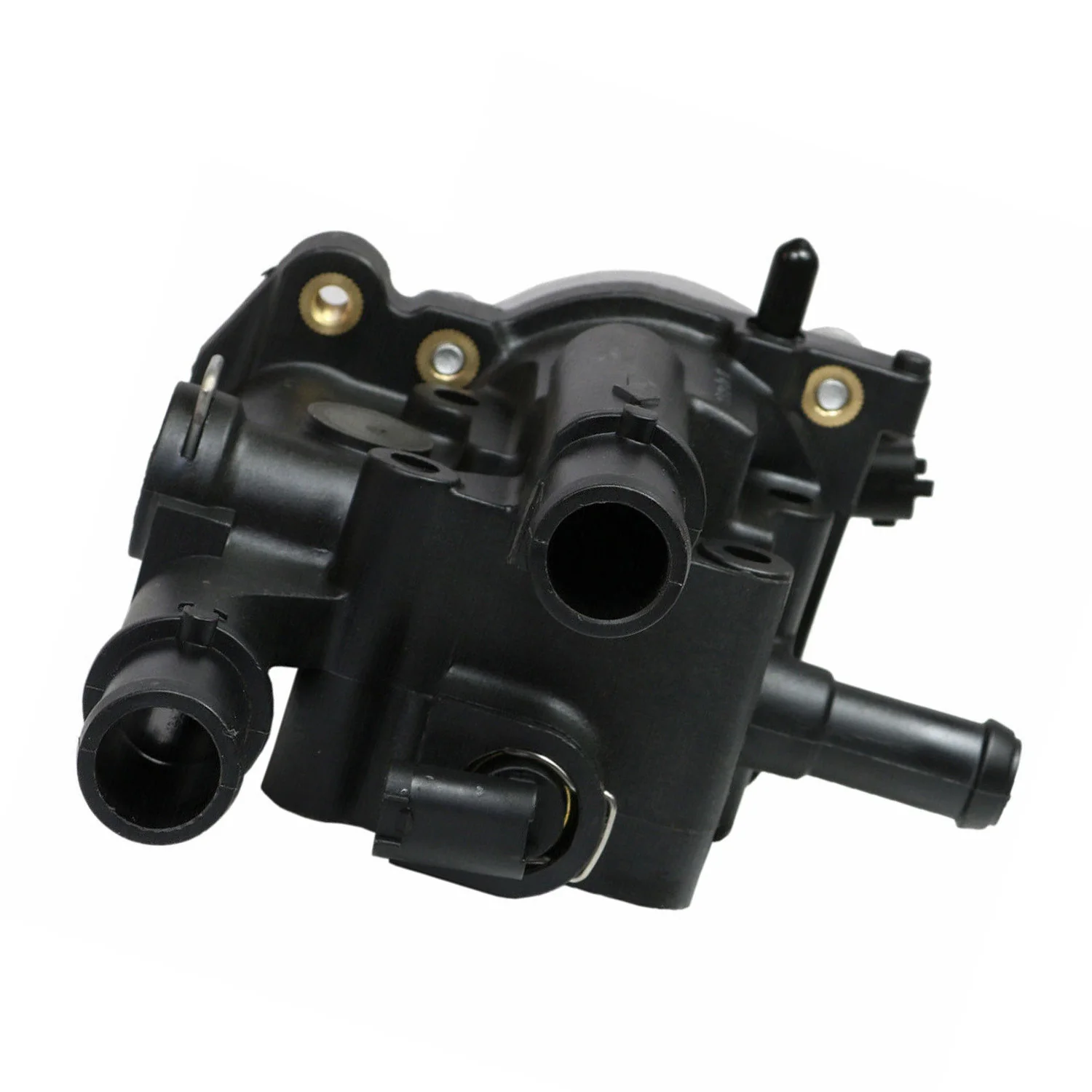 Thermostat Assembly Water Outlet 2519222 1Pc For Chevrolet Sonic Cruze Limited 1.8L