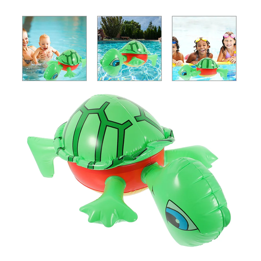 

2pcs Turtle Balloon Inflatable Turtle Inflate Party Decoration Inflatable Balloon Toy for Pool