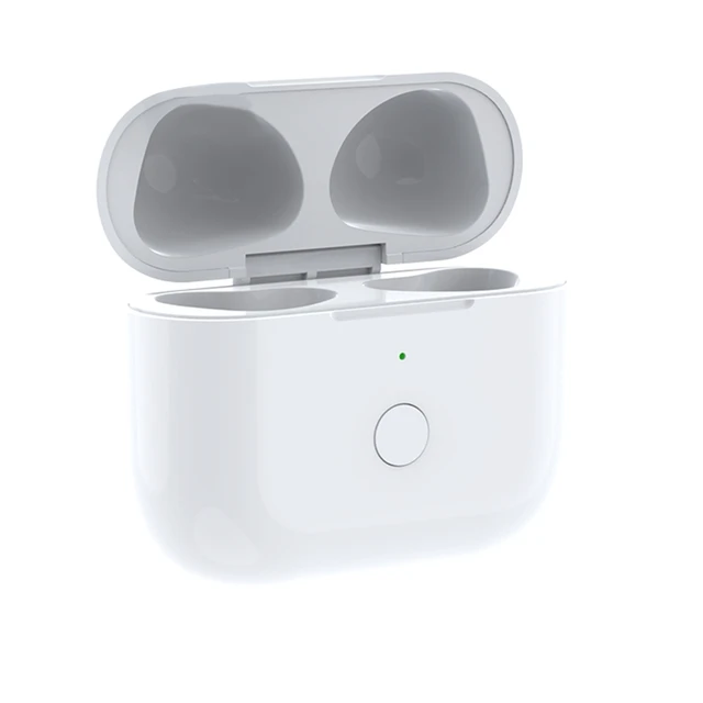 ooderlok Funda de carga inalámbrica para Airpods – Funda de carga de Airpod  de repuesto compatible con Airpods 1 2 con botón de sincronización de