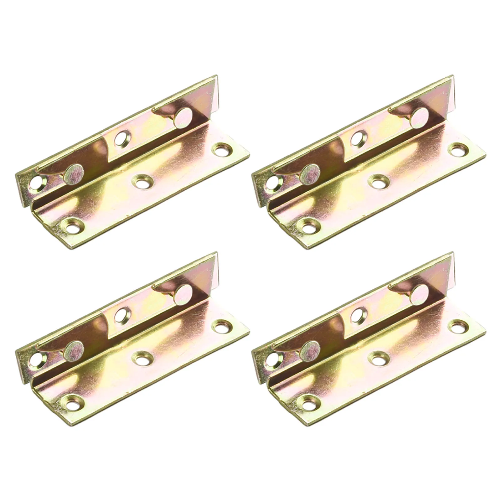 Description Picture 6 of itemBed Rail Hook Bed Rail Bracket Bed Bed Rail Bracket Fixing Connector Snap Connectors 4 Sets Brass Connection Corner Bed Hinge