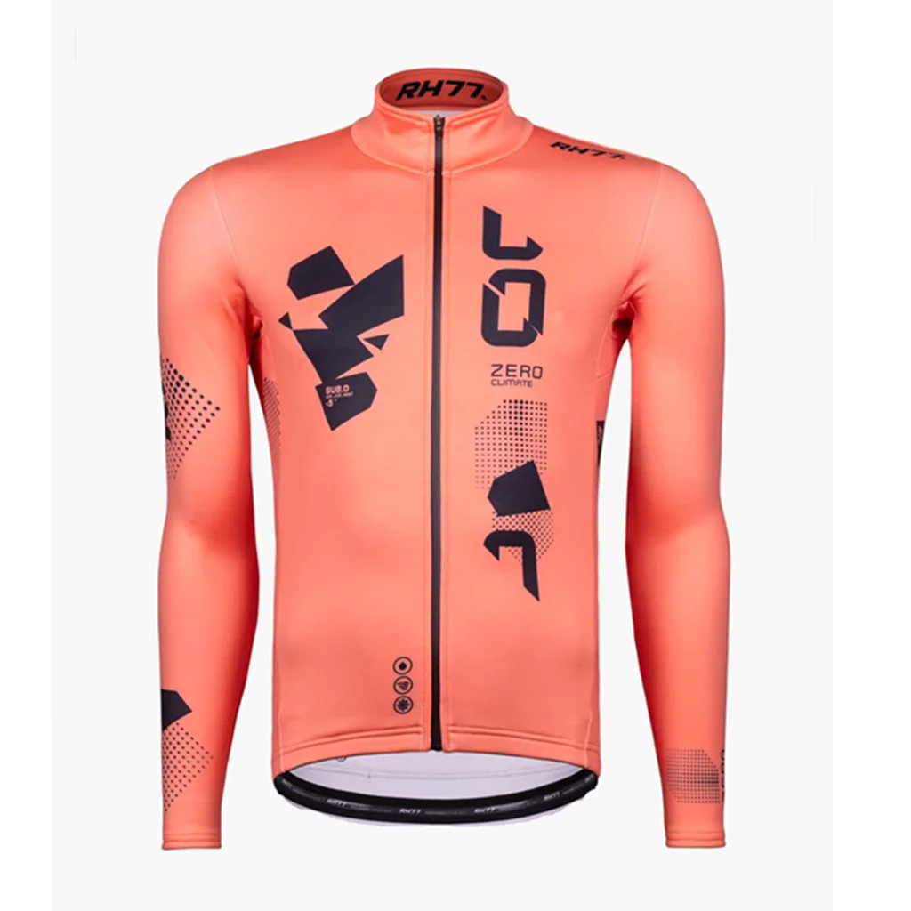 Men's Long Sleeve Winter Cycling Jerseys Shirt Tops cycling clothes