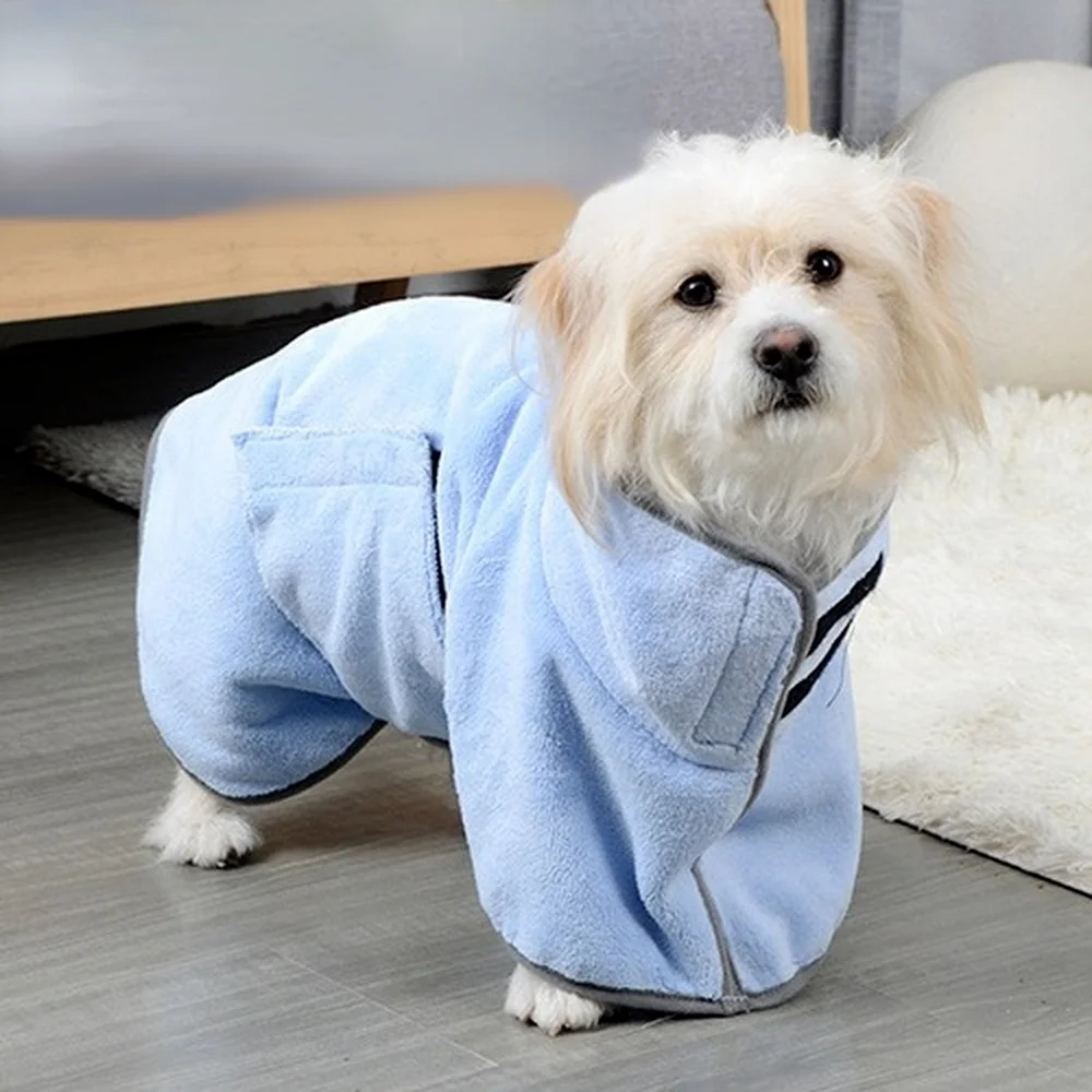

Pet Supplies New Absorbent TowelsDogs Cats Fashion Bath Towel Quick-drying Water-absorbent Bathrobe Car Wiping Cloth