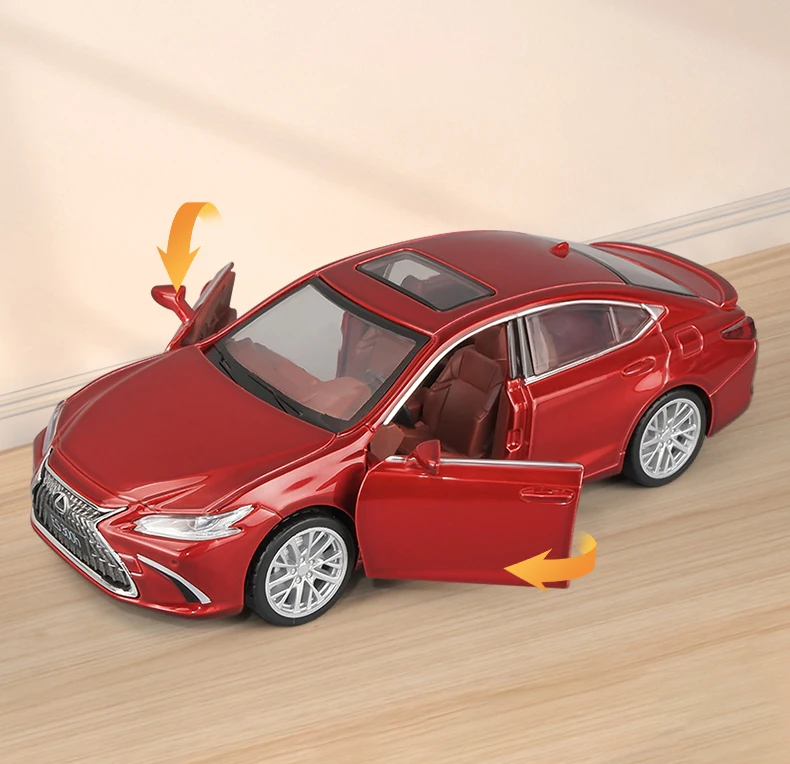 1:35 Lexus ES300h Alloy Model Car Toy Diecast Pull Back Sound