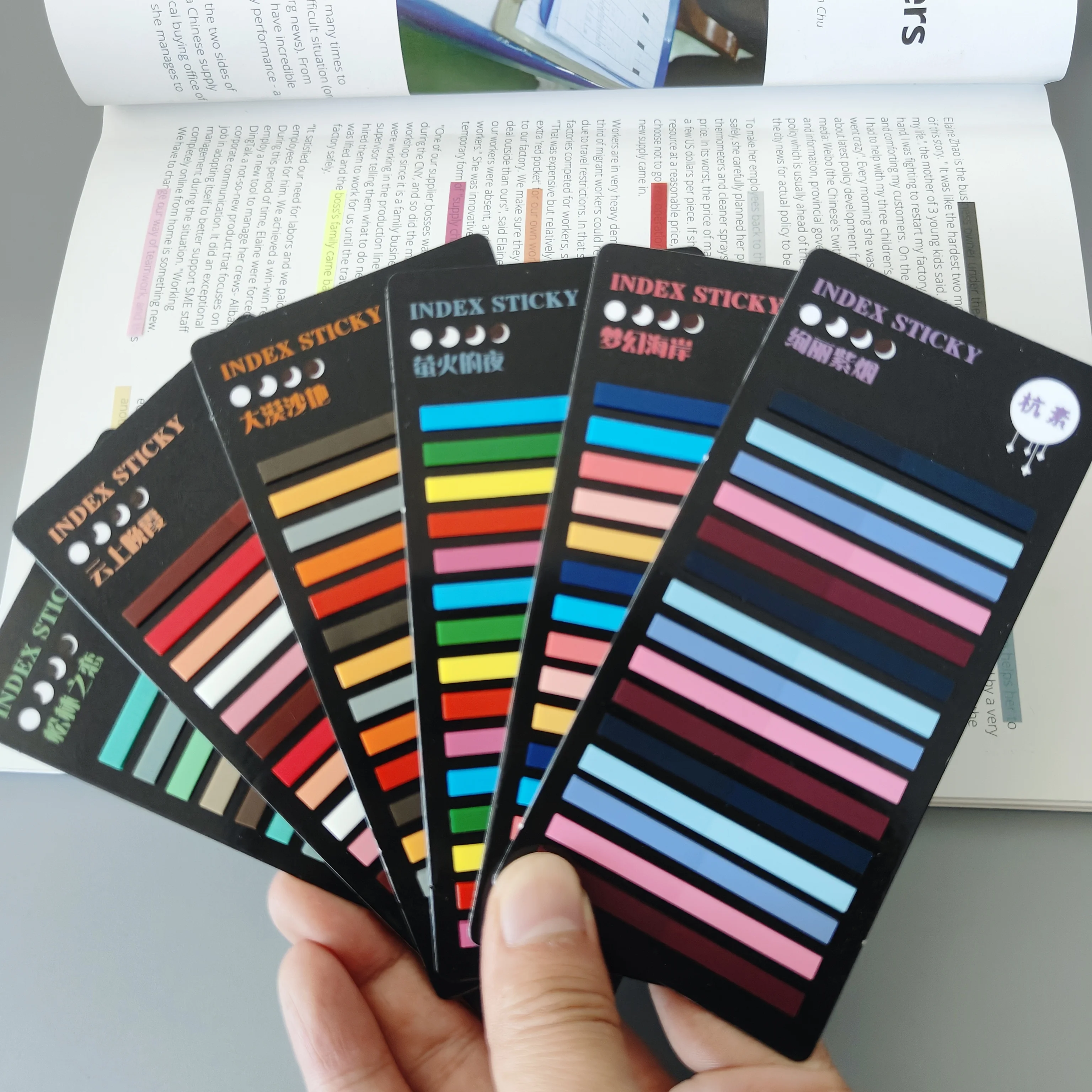 Рисунок 3 - 6 упаковок 1800 листов прозрачных липких заметок