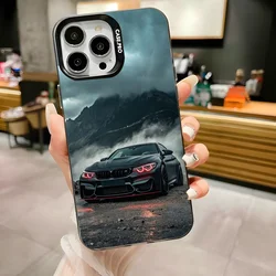 Elegant Black and White Anti - Fall Matte Bumper Phone Case - iPhone 13 Pro Max (Z1)