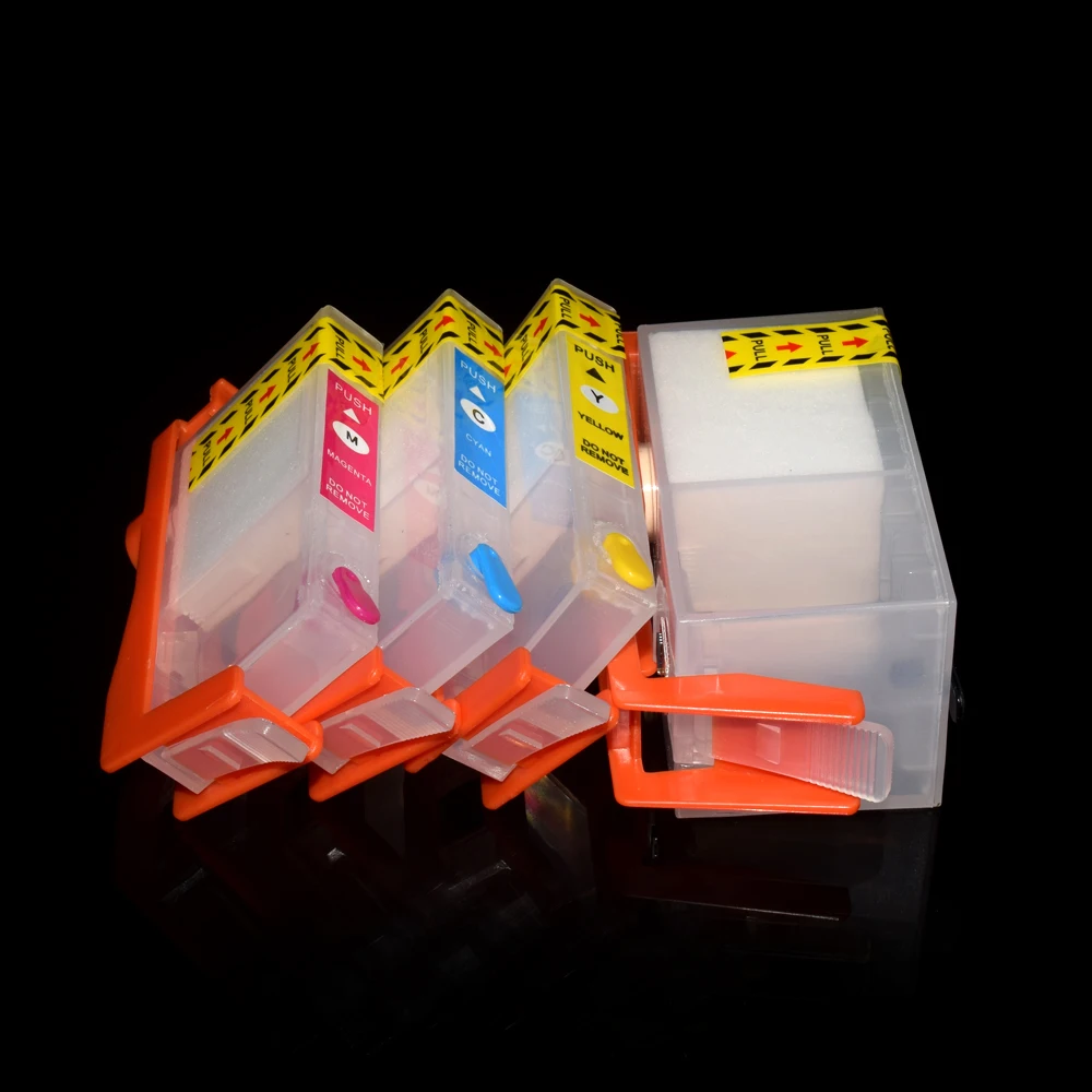 מחסנית דיו ניתנת למילוי עבור HP 902 903 904 905 עם שבב עבור HP OfficeJet pro 6950 6951 6954 6956 6960 6970 6961 6964 6975 6976