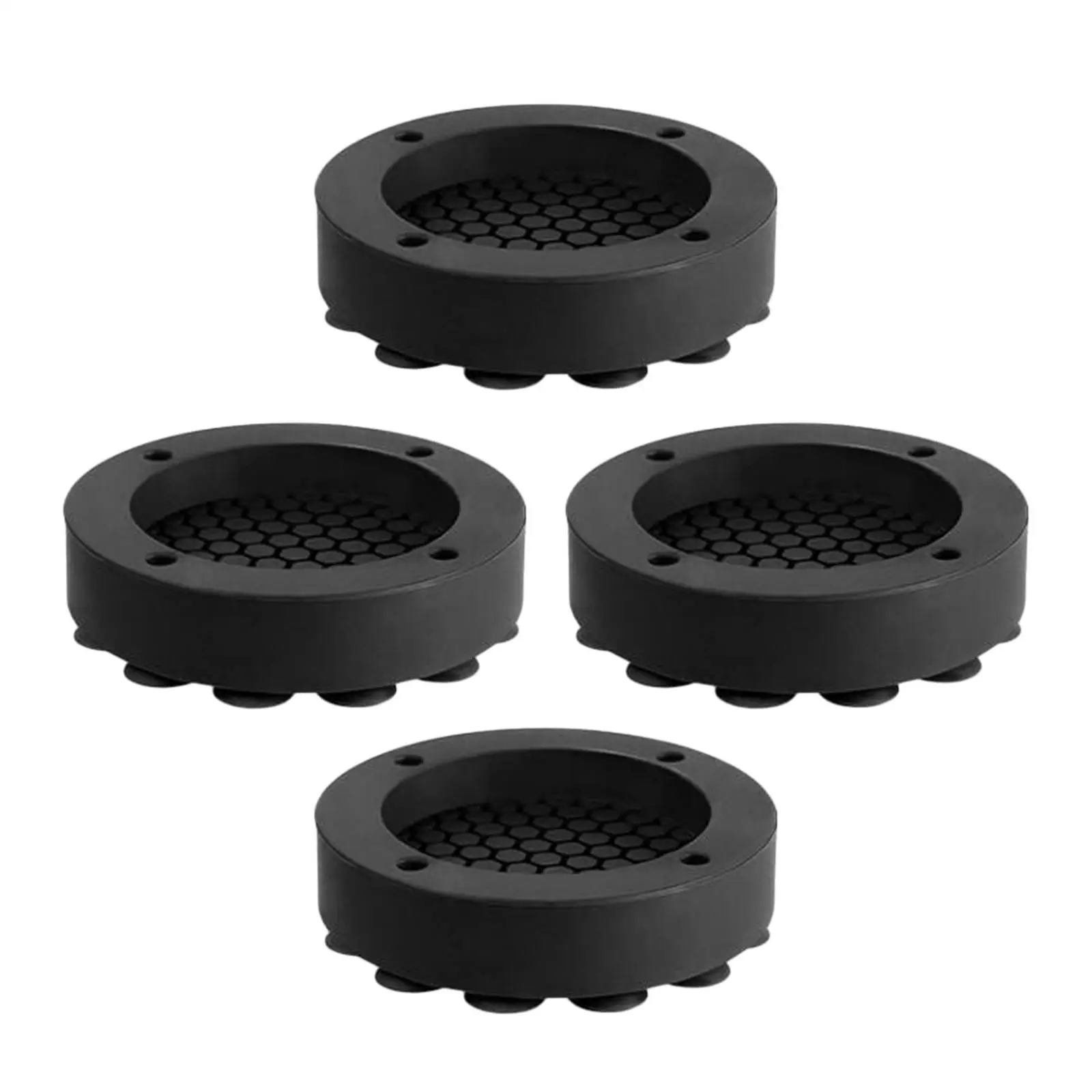 4 Pieces Vibration Pads Washing Machine Pads Multipurpose Non Slip Bottom for Coffee Tables Appliances Home Furnitur