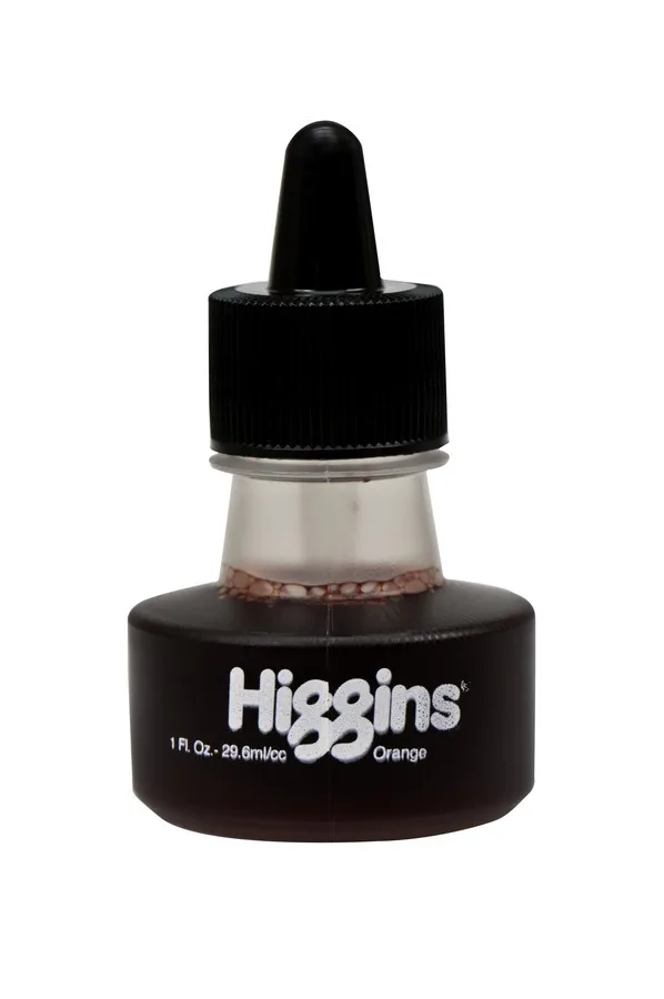 Чернила Higgins Dye-Based цвет оранжевый 29 6 мл |