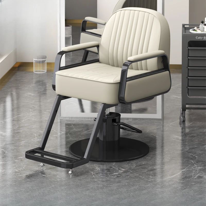 Recliner Beauty Barber Chairs Swivel Ergonomic Professional Barbershop Barber Chairs Tattoo Nail Cadeira Salon Furniture MR50BC pedicure chairs recliner hairdressing wash barbershop high barber accesories styling chair cadeira ergonomica beauty furniture