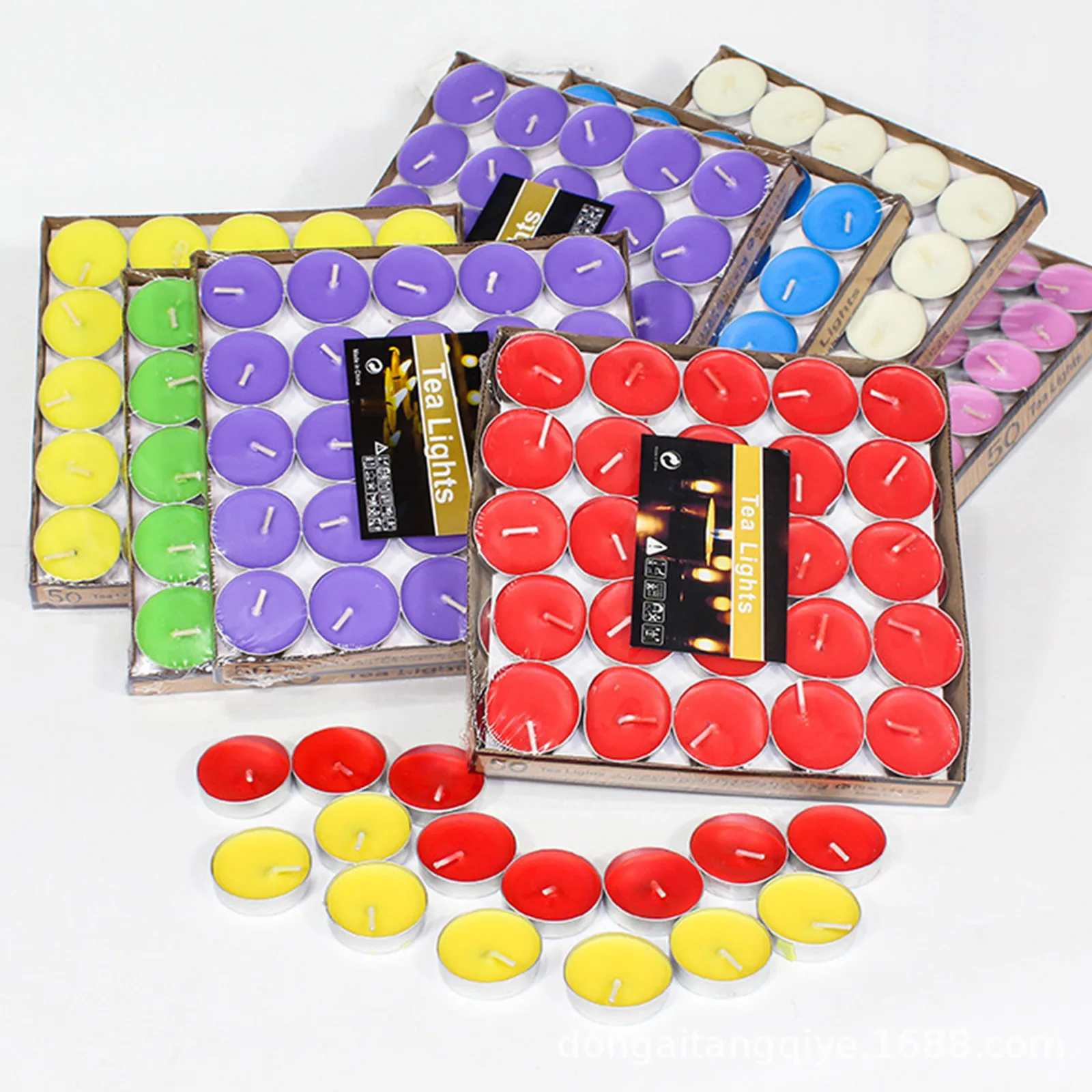 

50 шт./упаковка, ароматизированный чай цитронеллы, Ароматизированная свеча против насекомых, Ароматизированная свеча в виде насекомых, украшения для стола