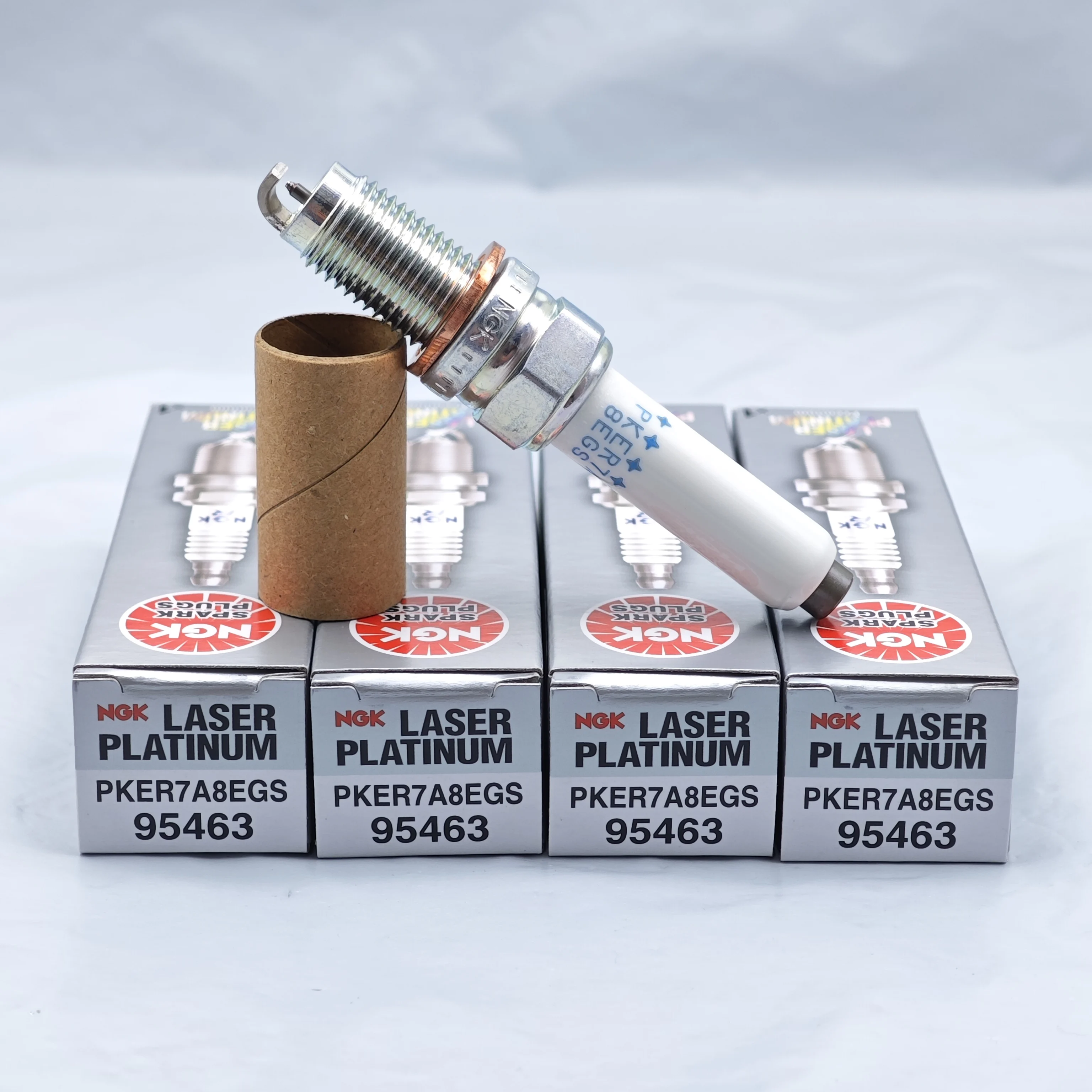 NGK Laser Iridium Spark Plug PKER7A8EGS 95463 4pcs 04E905602 Suitable For Golf 7 Octavia Swift Teng Touran