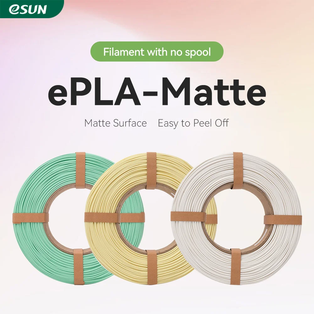 eSUN PLA Matte 3D Printer Filament 1.75mm Dimensional +/- 0.03mm 1KG (2.2  LBS) Spool 3D Printing Material For 3D Printers - AliExpress