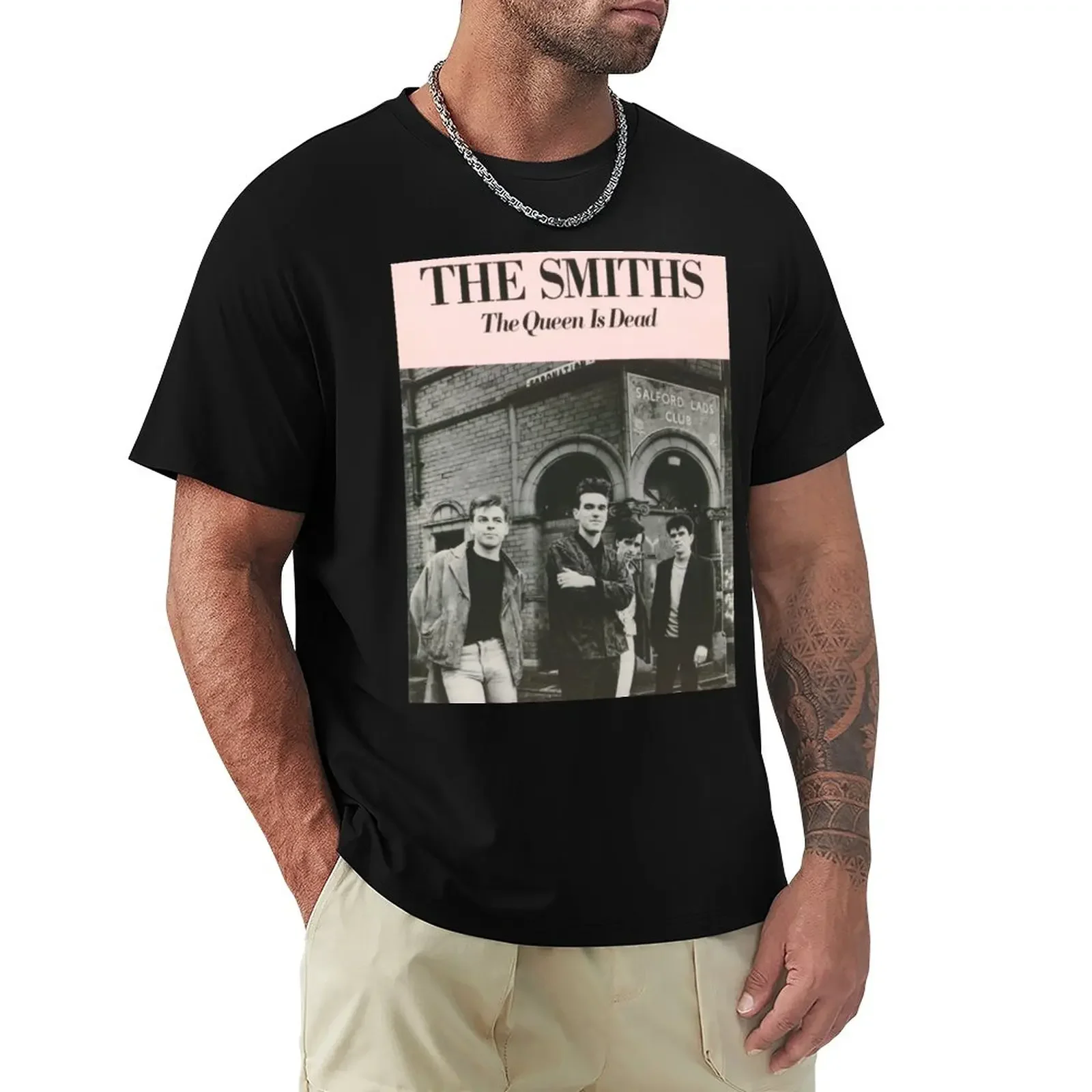 The Smiths The Queen Is Dead T-Shirt Kawaii Clothes For A Boy Men Clothing