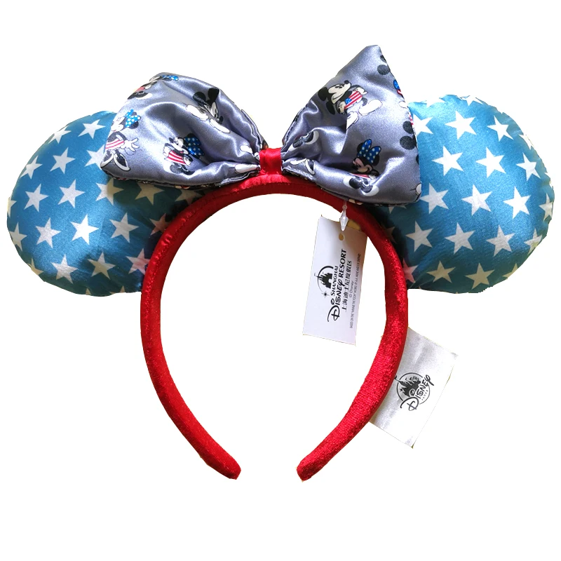 cool baby accessories Mickey Minnie Ears Headband Sequin EARS COSTUME Hallowmas Headband Cosplay Plush Gift plush mouse doll girls Party Hair band baby accessories clipart