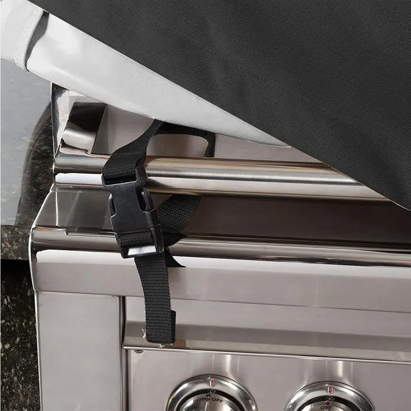 Waterproof Windproof Grill Covers For Built-In Barbecue Grill Top With Coating Outdoor BBQ Top Protect Supplies