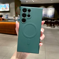 Custodia Magneitca in Silicone Liquido con Protezione per Obiettivo Morbido - Design Sottile e Leggero