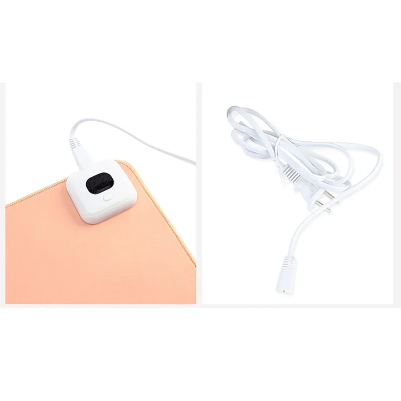 Electric Heat Mouse Pad Table Mat Display Temperature Heating Mouse Pad Keep Warm Hand For Office Computer Desk Keyboard Winter 5