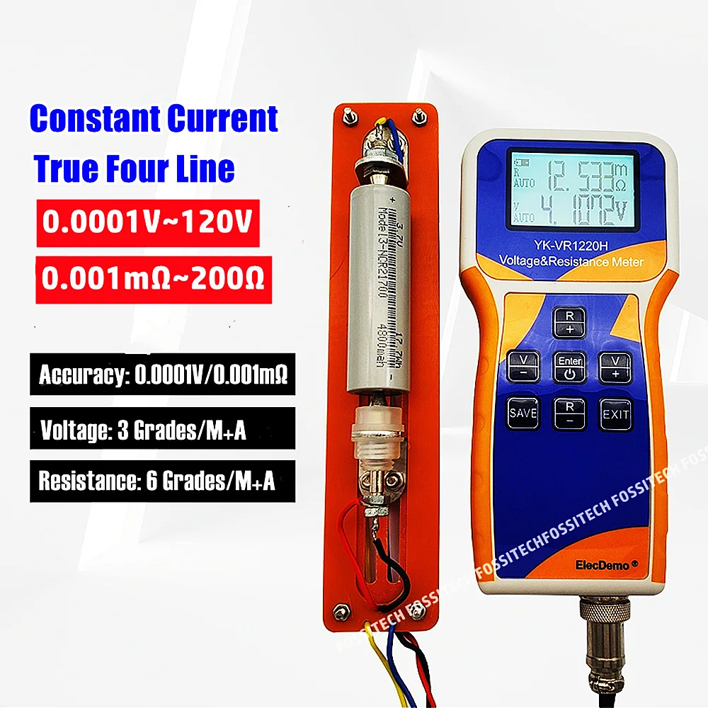 YR1030/YR1035+ Internal Resistance meter High Accurancy Lithium Battery  Instrument True 4-wire Internal Resistance Tester - AliExpress