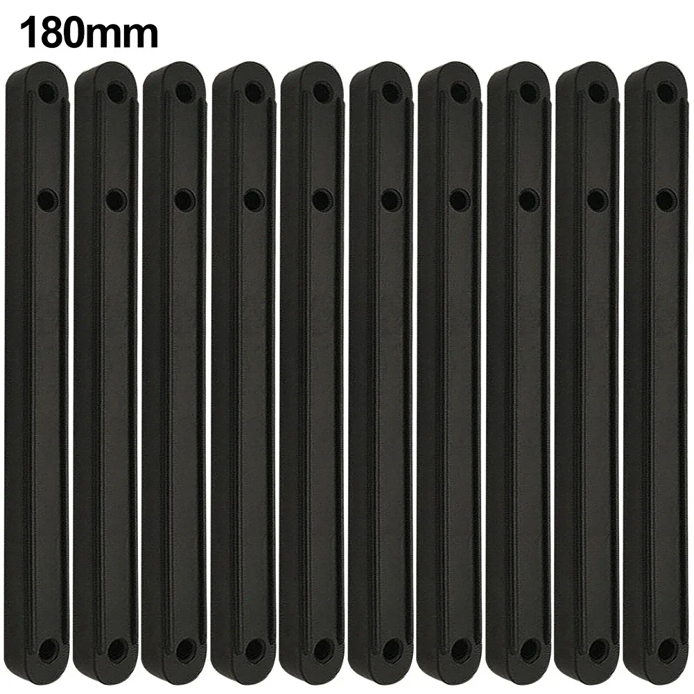 10-Pack Plastic Drawer Slides - Durable Replacement Drawer Runners