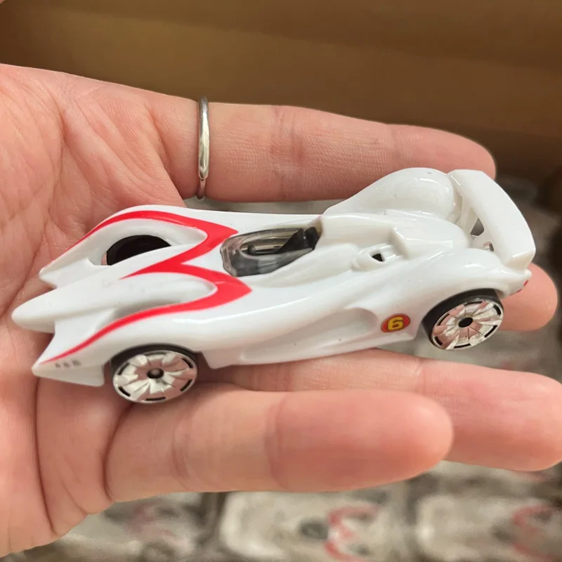 1:64 Scale Sports Cars Speed Wheels Racer MACH 5 GO Diecast Model Cars Die Cast Alloy Toy Collectibles Gifts (DEFECT) images - 6