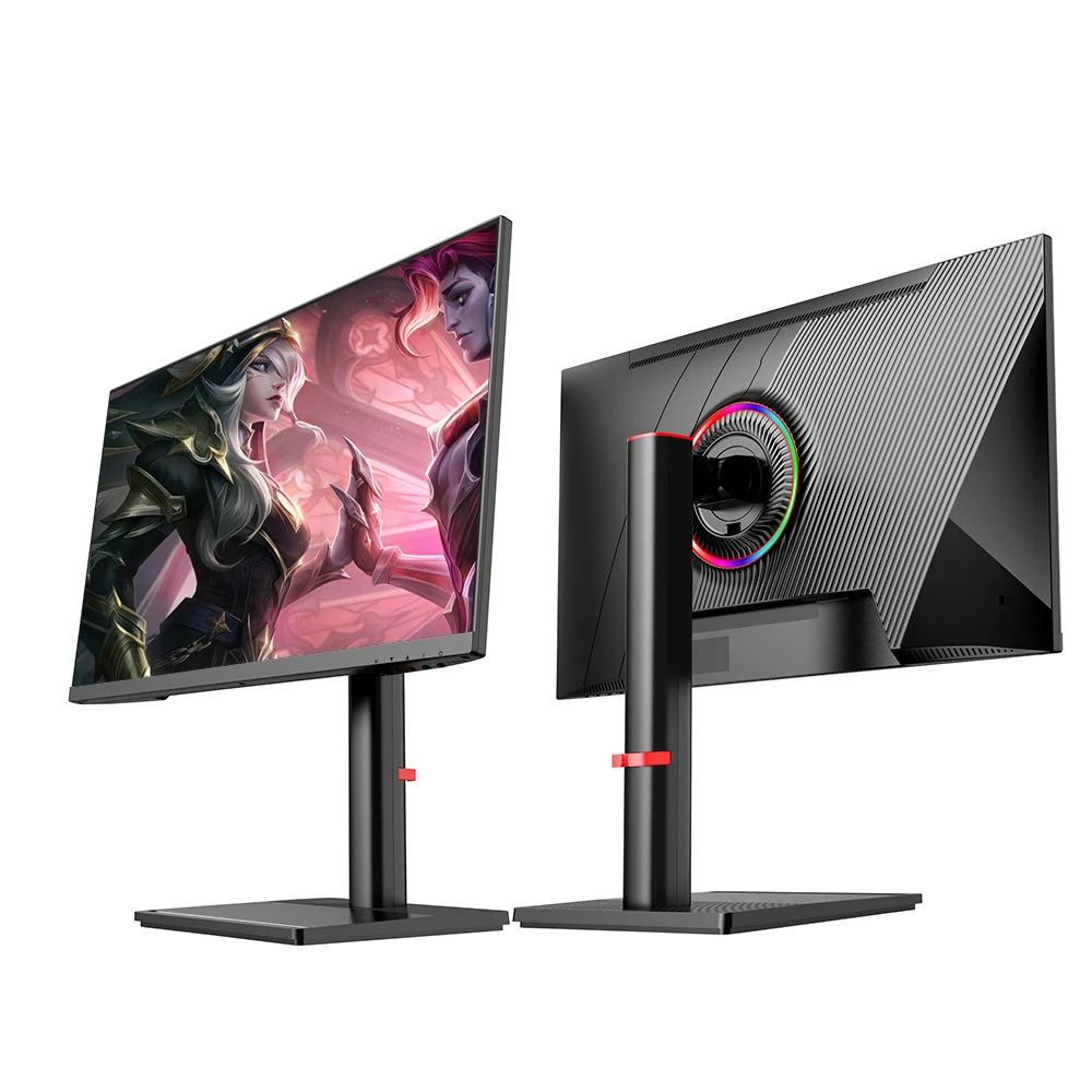 27인치 2K(2560*1440) 240HZ LED LCD 모니터 27인치 1MS 전자 스포츠 게임 디스플레이 IPS 패널을 들어 올리고 회전할 수 있음