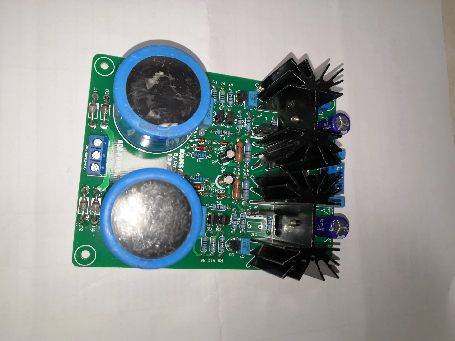 

Series Regulated Power Supply Finished Board of Mark Levinson