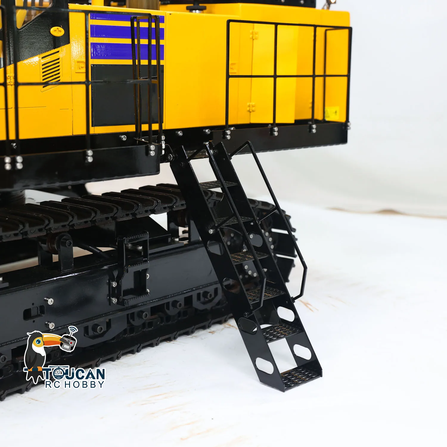 In Stock 1/8 Scale RC Hydraulic Excavator PC1250 Metal Heavy Duty Construction Finished Digger Truck Car Vehicle Tot Toy Model 6