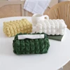 Luxury Pineapple Pattern Tissue Box Foldable Napkin Holder Rectangle Nordic Home Kitchen Paper Holder Storage Box Decoration 1
