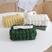 Luxury Pineapple Pattern Tissue Box Foldable Napkin Holder Rectangle Nordic Home Kitchen Paper Holder Storage Box Decoration 1